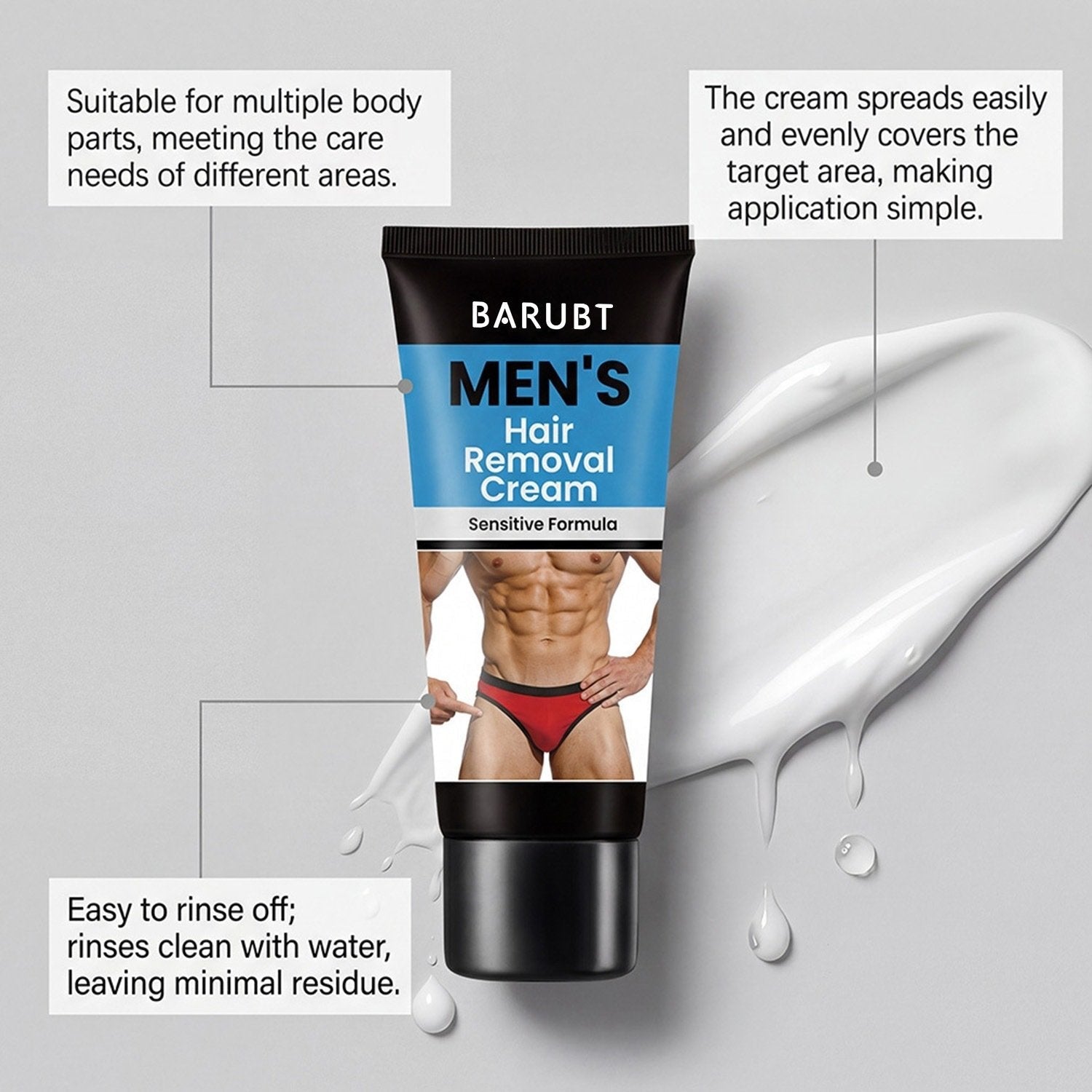 Men's Hair Removal Cream