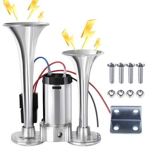 120DB Dual-Tone Metal Car Horn