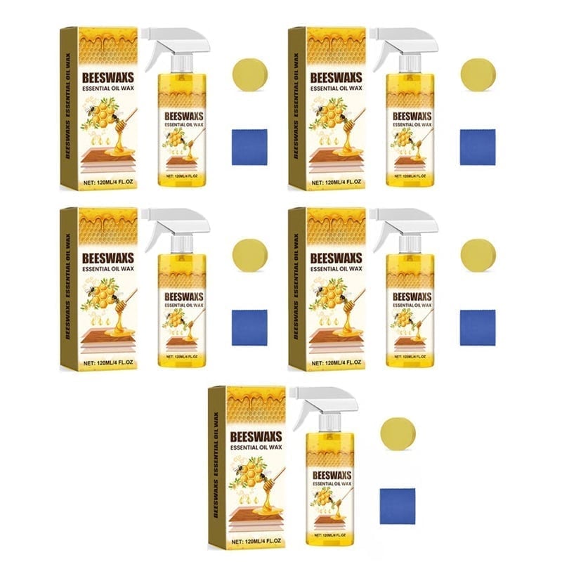 Micro-Molecularized Natural Beeswax Floor Polish Spray (120ml)