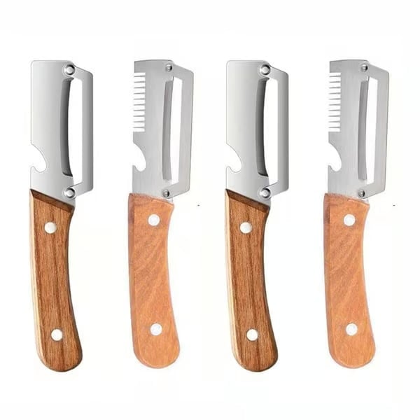 Kitchen Multi-Function Stainless Steel Thickened Fruit Peeler Knife