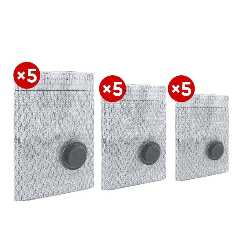 Cordless Travel Vacuum Bag Set