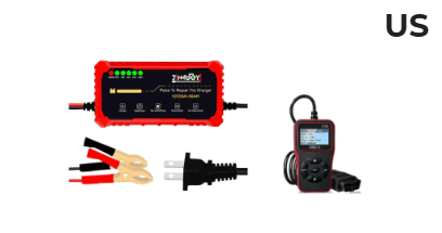 Smart Battery Charger for Car & Motorcycle