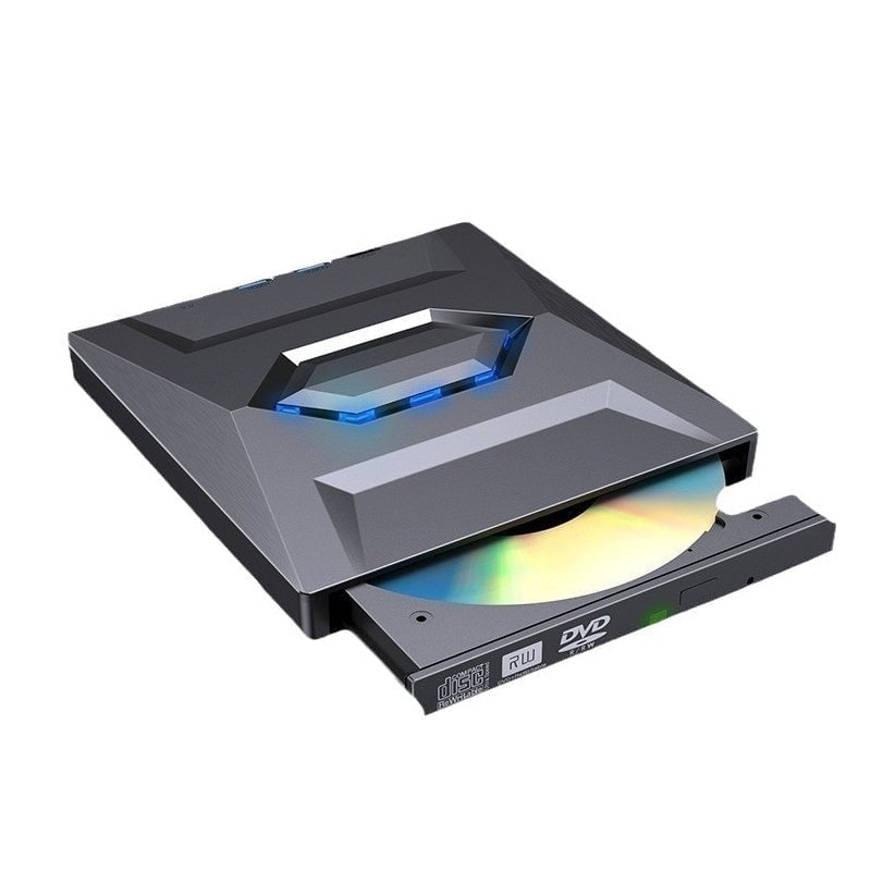 Aless™ 7-in-1 External USB DVD Drive & Blu-ray Player