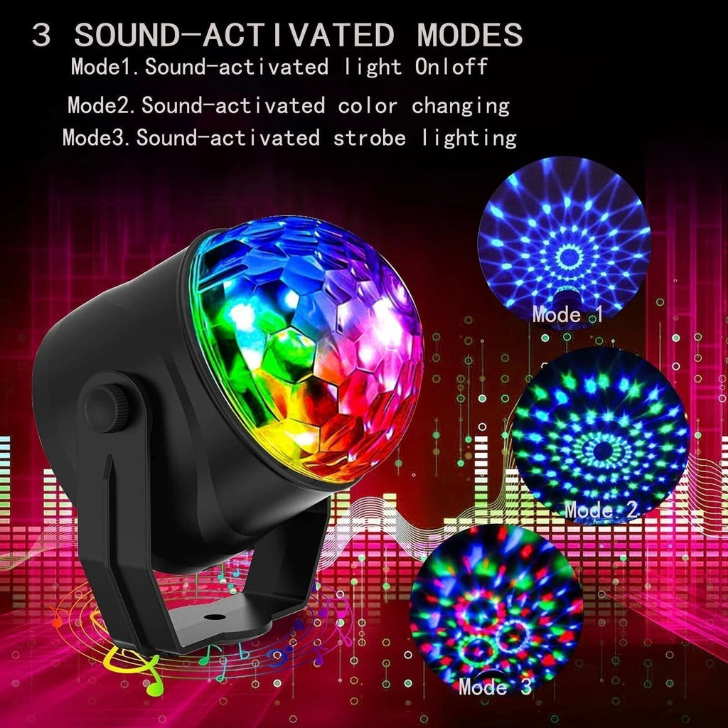 🔥Christmas Limited-Time Offer: 50% OFF!!!🔥Colorful Rotating Magic Disco Ball Light