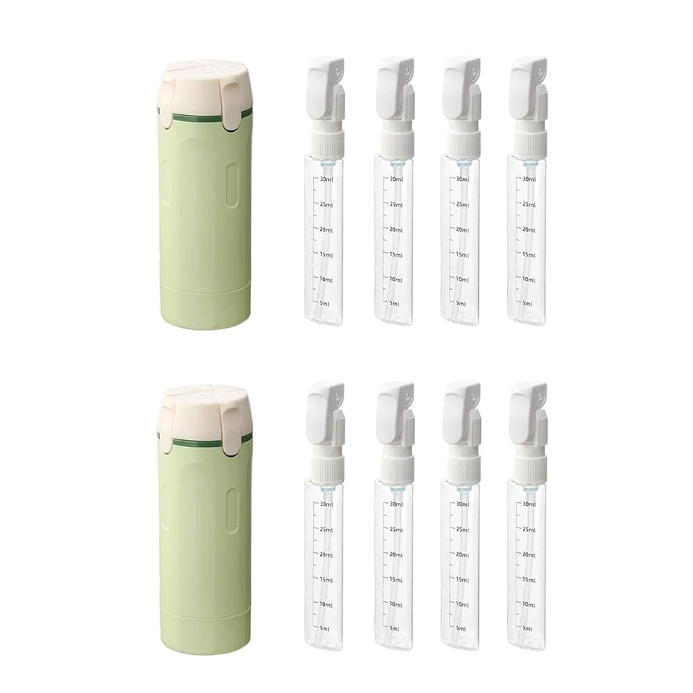 4-in-1 Leakproof Rotatable Travel Dispenser Set