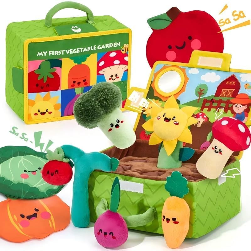 Interactive Sensory Garden Baby Toy Set
