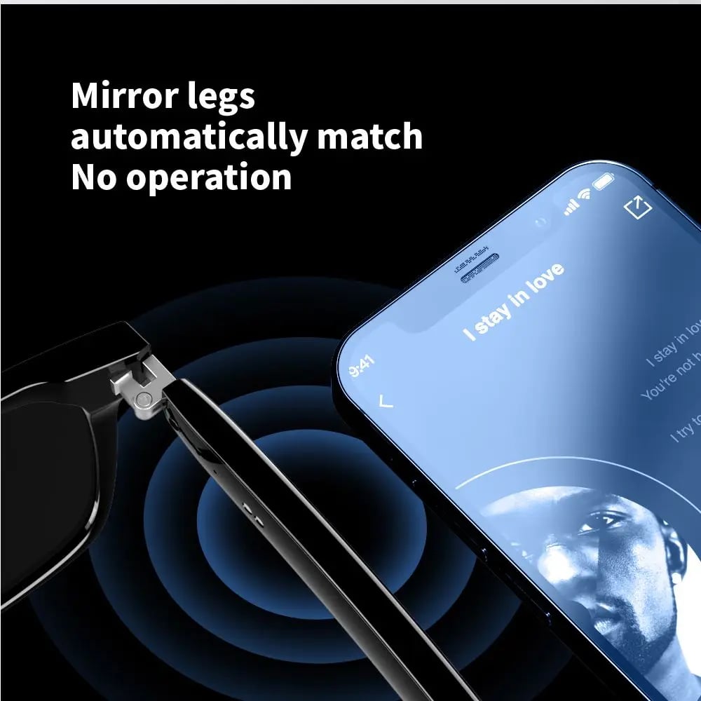 Smart Wireless Headphones Sunglasses 🔥