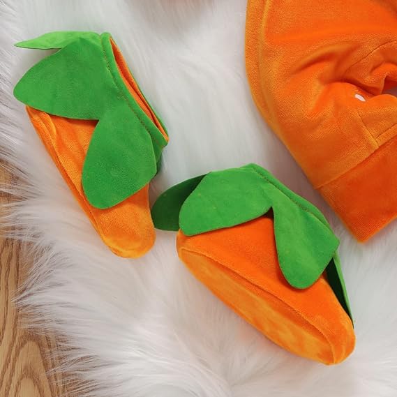 Halloween children's pumpkin jumpsuit