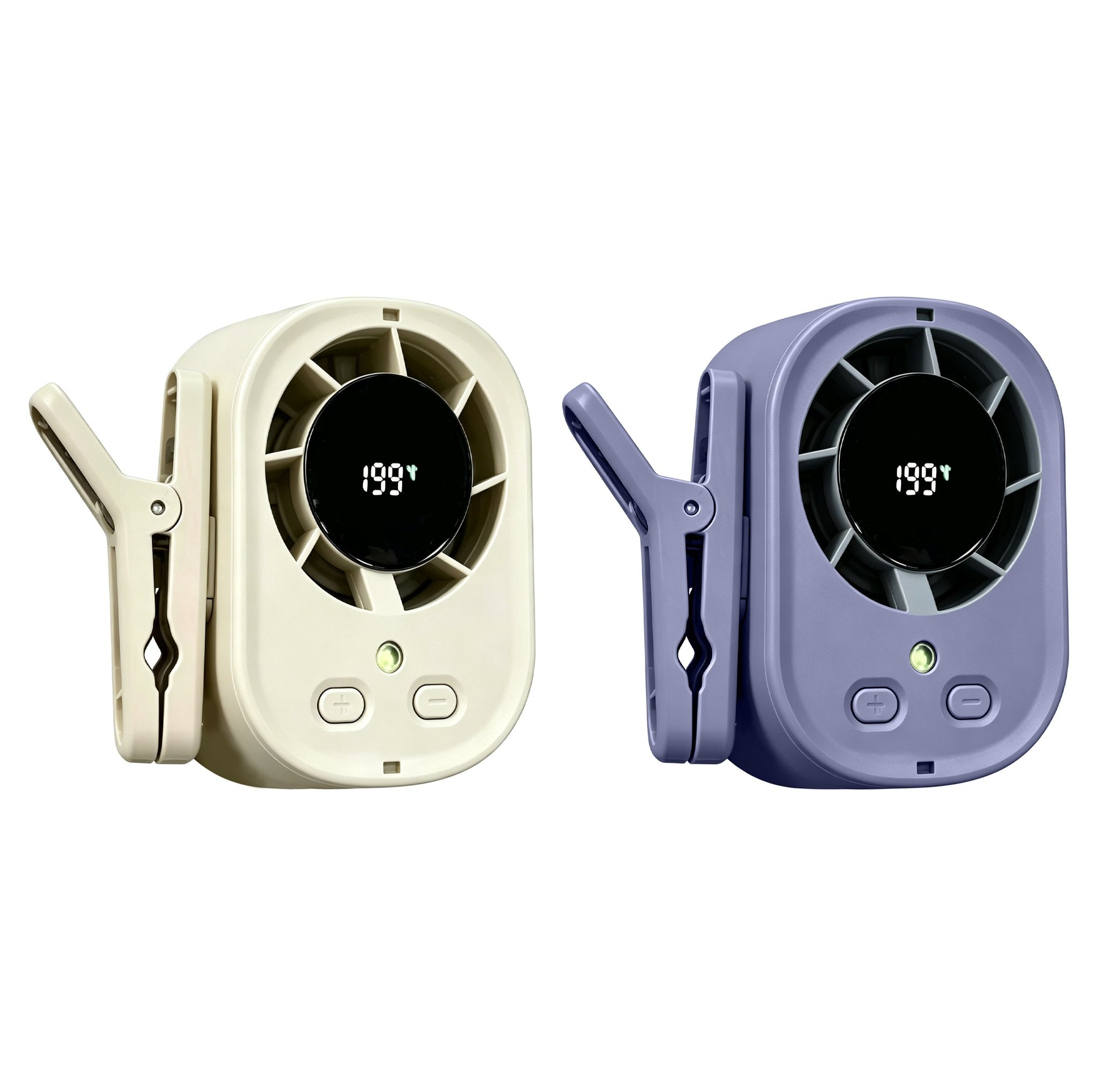 Portable Ice-Cooling Clip Fan