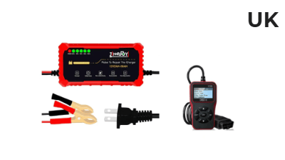 Smart Battery Charger for Car & Motorcycle