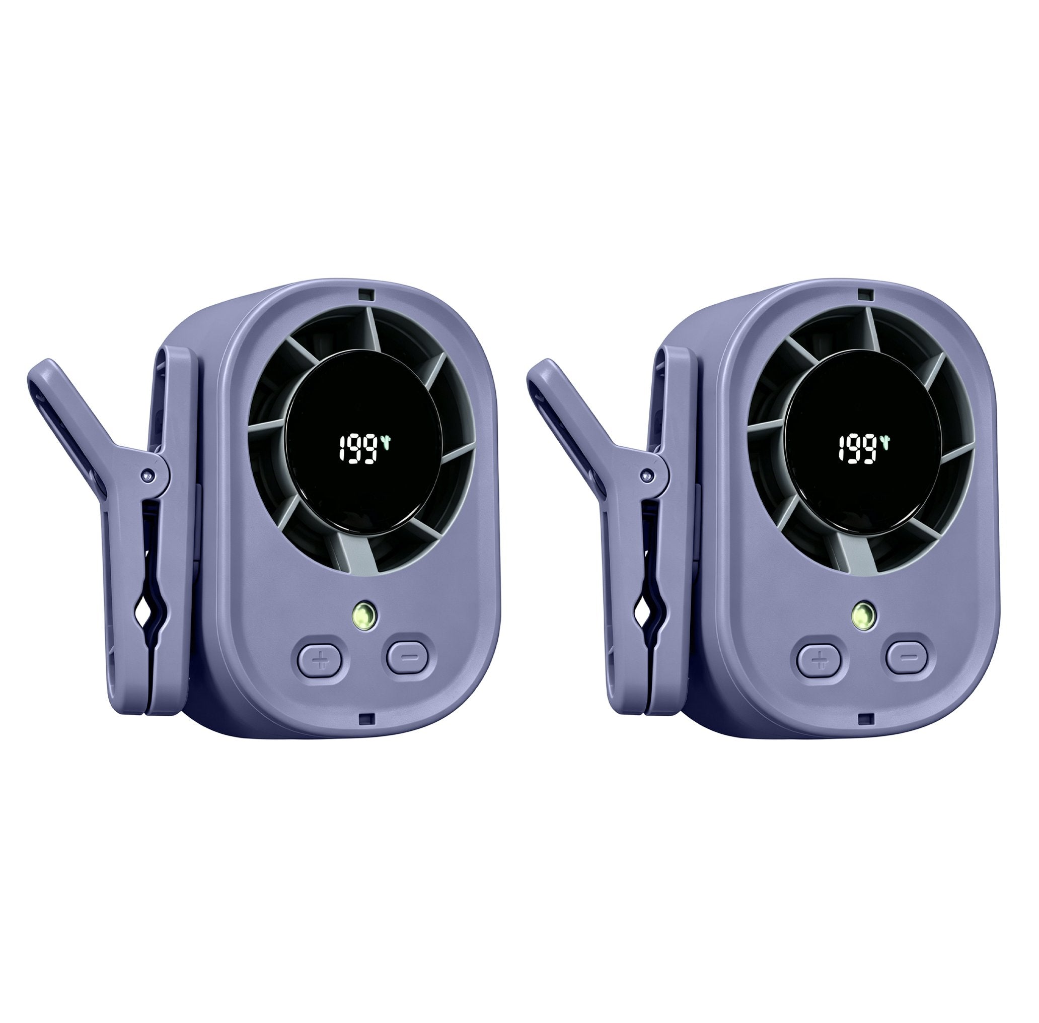 Portable Ice-Cooling Clip Fan