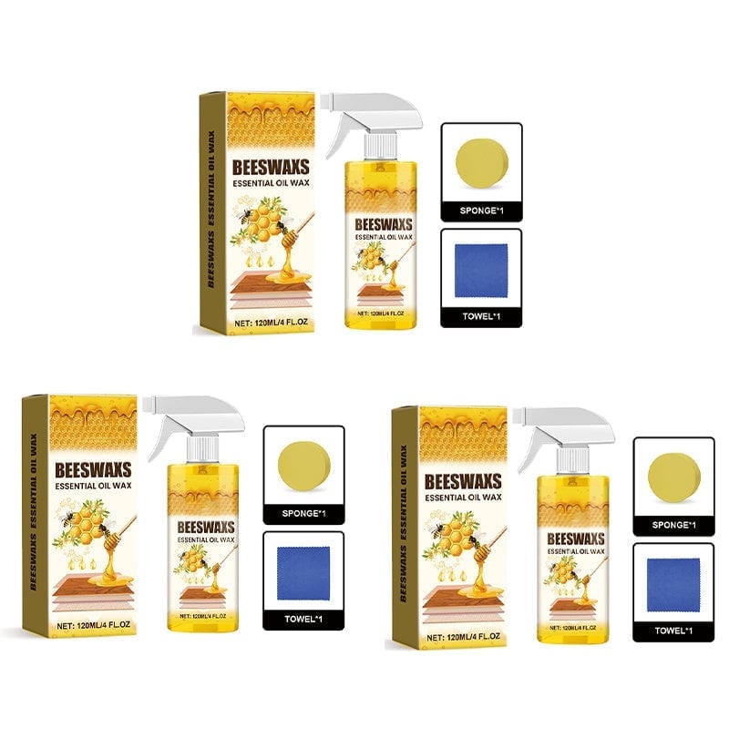 Micro-Molecularized Natural Beeswax Floor Polish Spray (120ml)