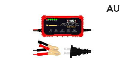 Smart Battery Charger for Car & Motorcycle
