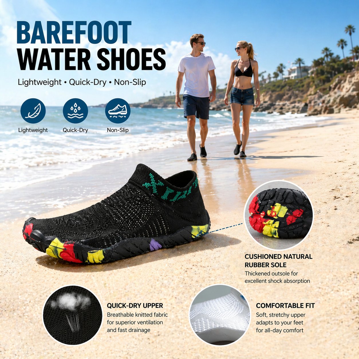 🏄‍♂️ Lightweight Water Shoes