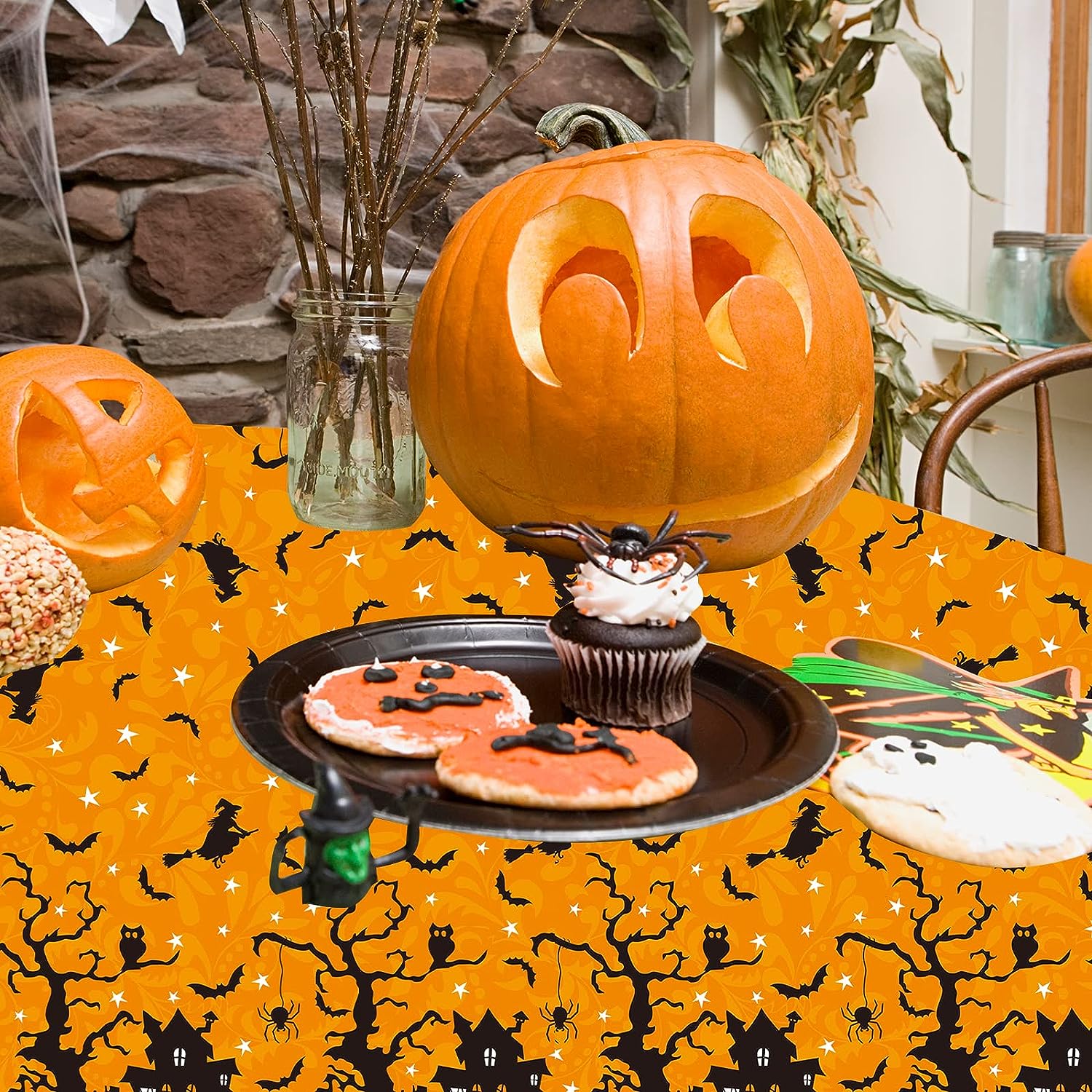 Halloween party decoration tablecloth