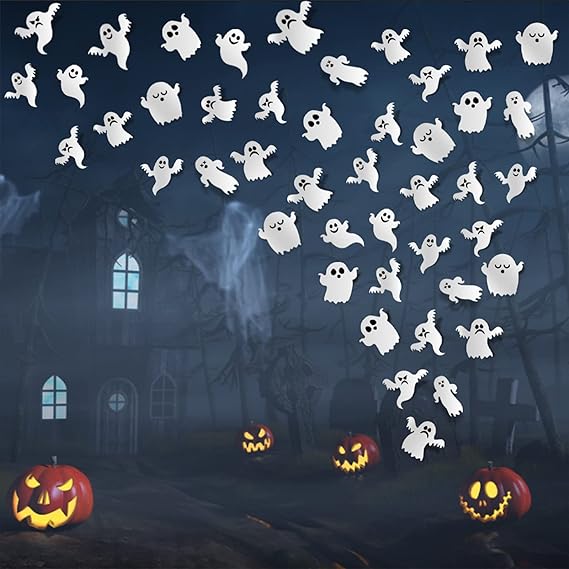 Spooky decorative Halloween wall stickers