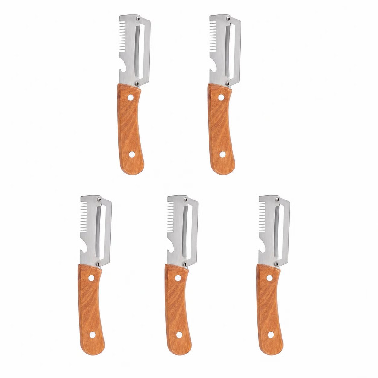 Kitchen Multi-Function Stainless Steel Thickened Fruit Peeler Knife