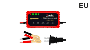 Smart Battery Charger for Car & Motorcycle
