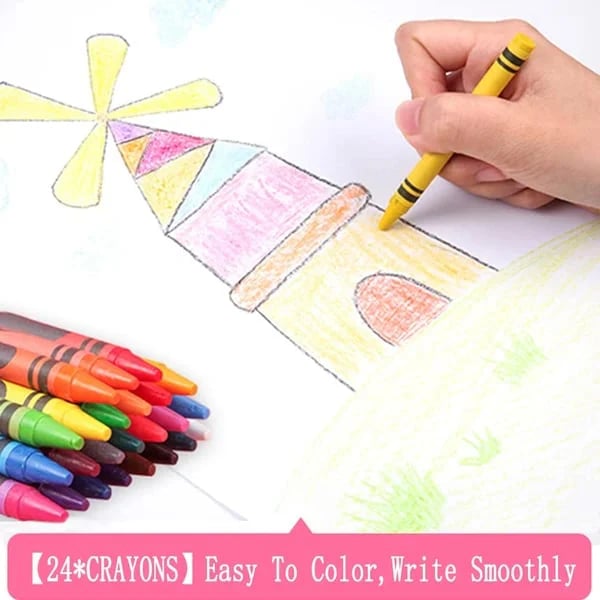 💗Hot Promotion 50% Off💗Deluxe 6-In-1 Art Creativity Set🎁The Best Present For Kids