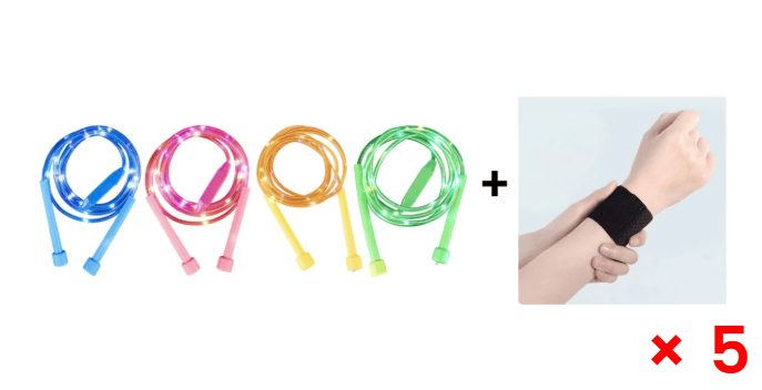 LED Light-Up Jump Rope for Kids