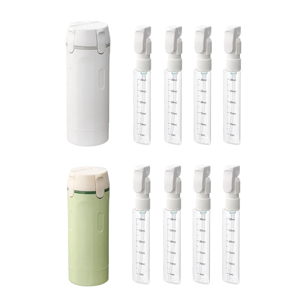4-in-1 Leakproof Rotatable Travel Dispenser Set