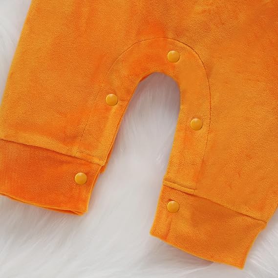 Halloween children's pumpkin jumpsuit