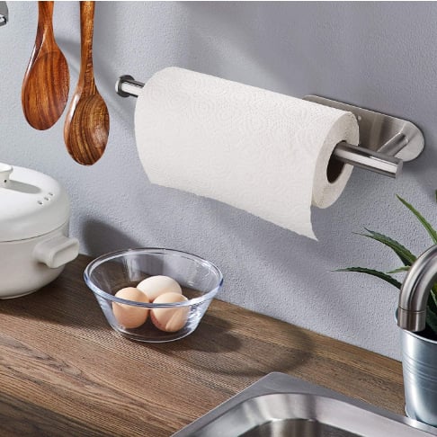 🧻Wall-mounted Punch-free Paper Towel Holder —— Space-saving Kitchen Organizer🌟