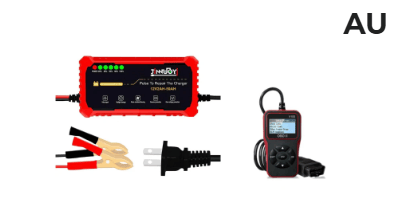 Smart Battery Charger for Car & Motorcycle