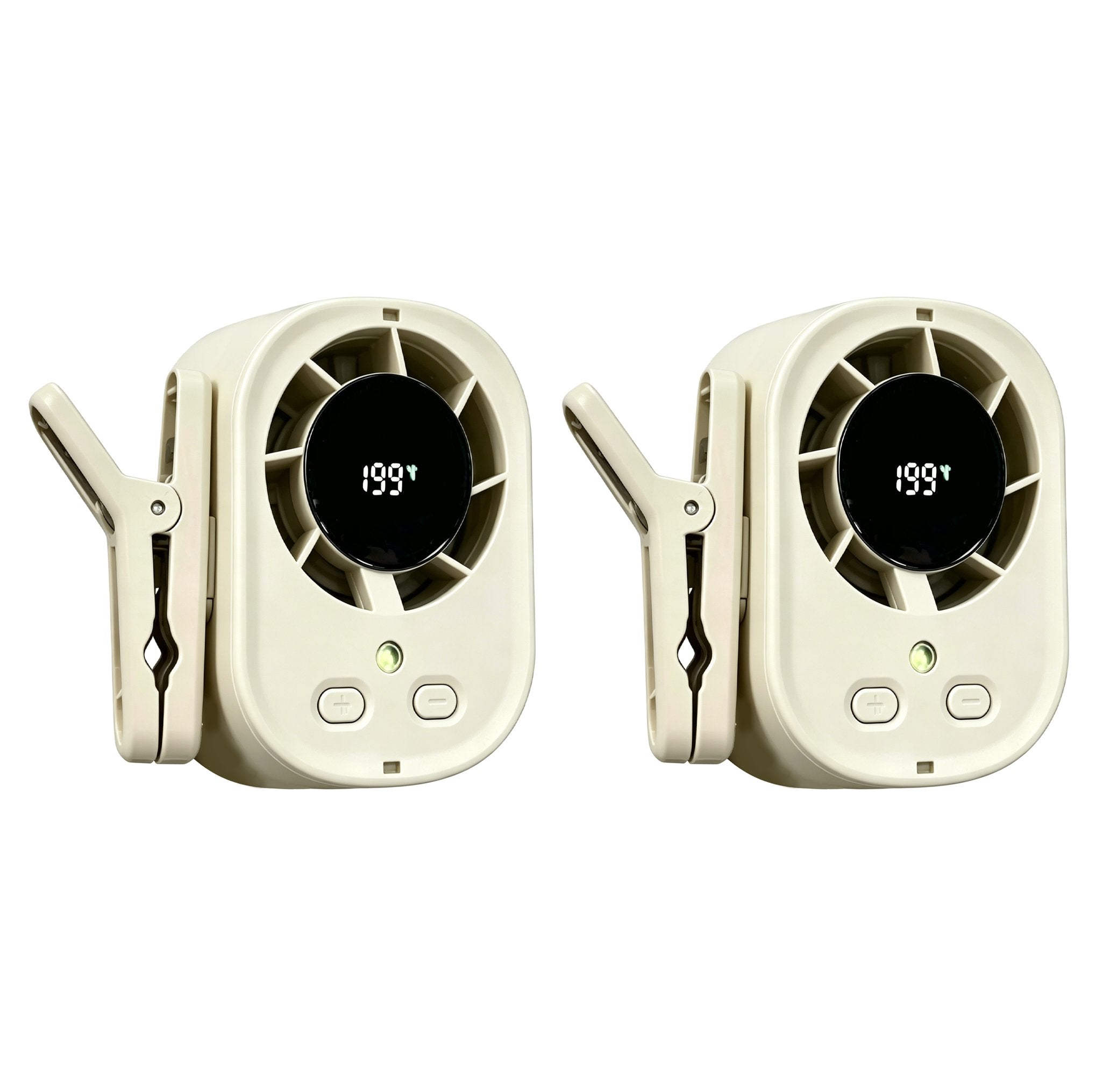 Portable Ice-Cooling Clip Fan