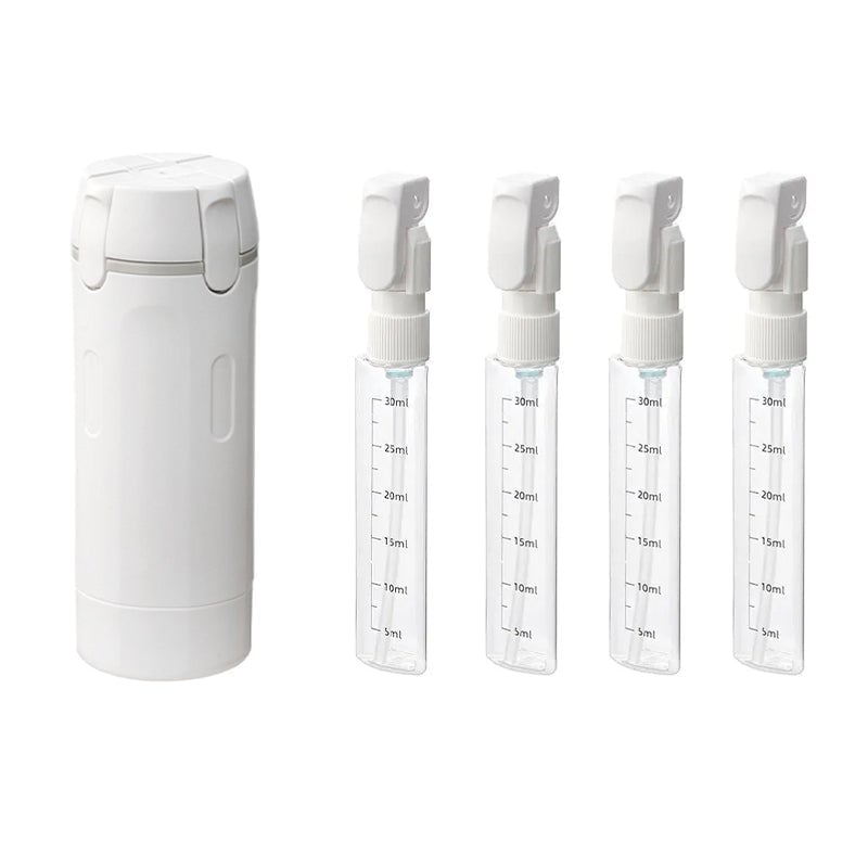 4-in-1 Leakproof Rotatable Travel Dispenser Set