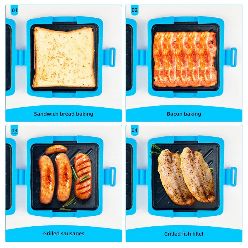 🔥2026 New Arrivals: 50% Off for a Limited Time!🔥Microwave Toaster & Sandwich Maker