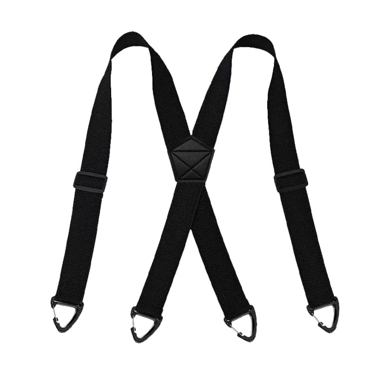 💼 Comfortable 4‑Clip Work Suspenders for Men