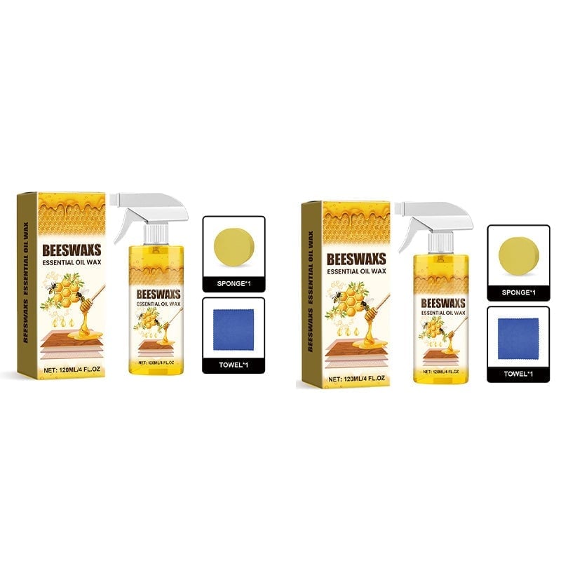 Micro-Molecularized Natural Beeswax Floor Polish Spray (120ml)
