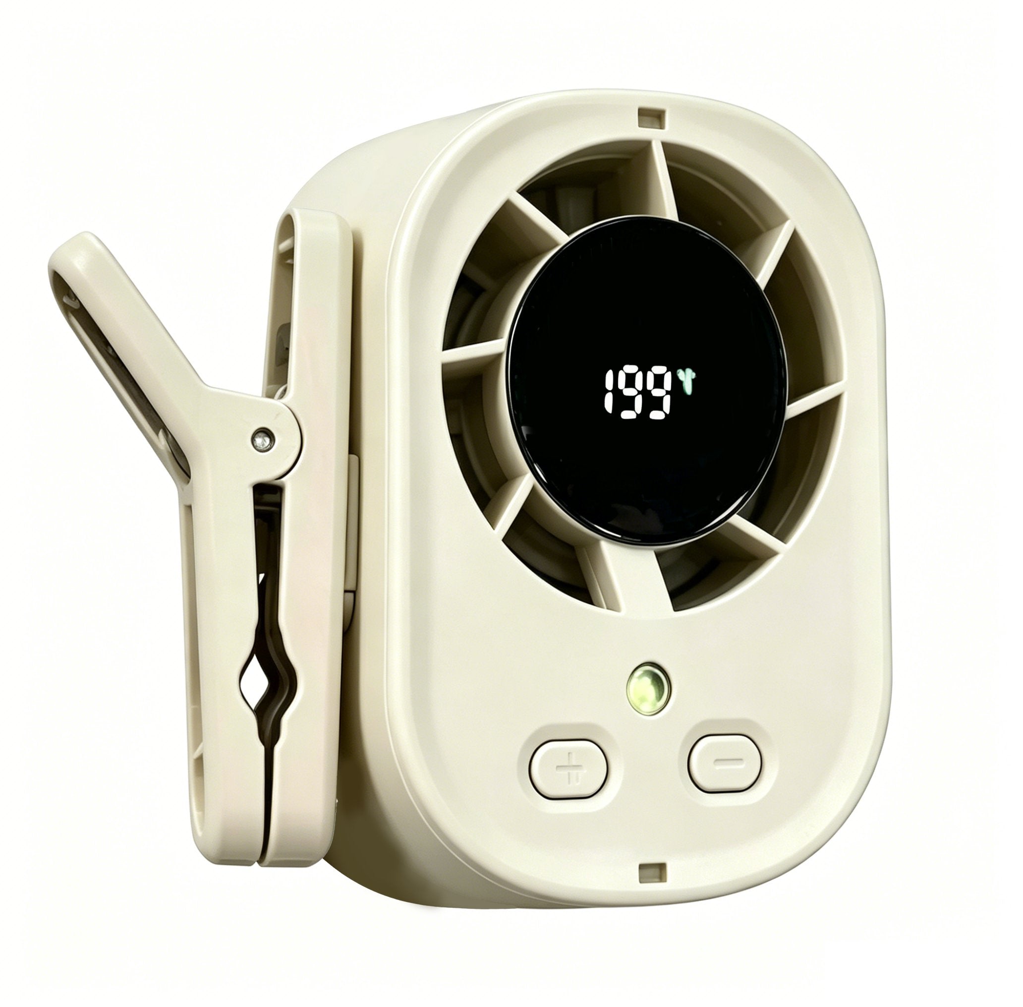Portable Ice-Cooling Clip Fan