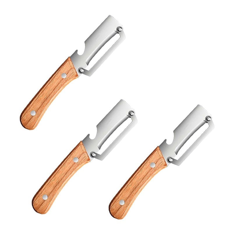 Kitchen Multi-Function Stainless Steel Thickened Fruit Peeler Knife