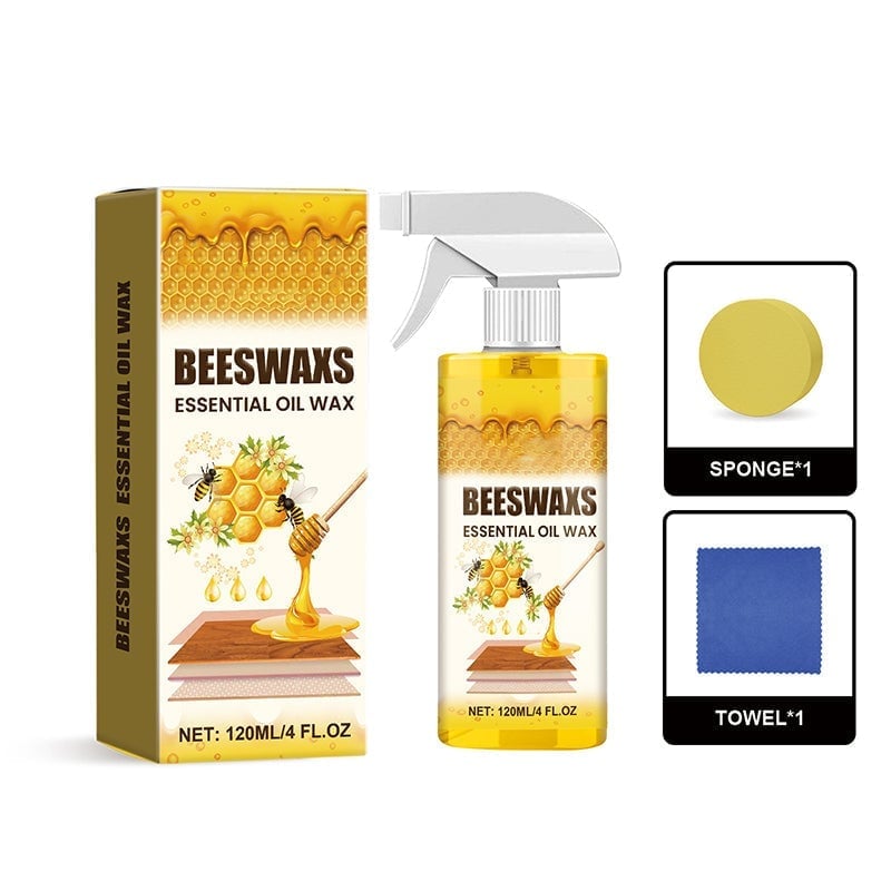 Micro-Molecularized Natural Beeswax Floor Polish Spray (120ml)
