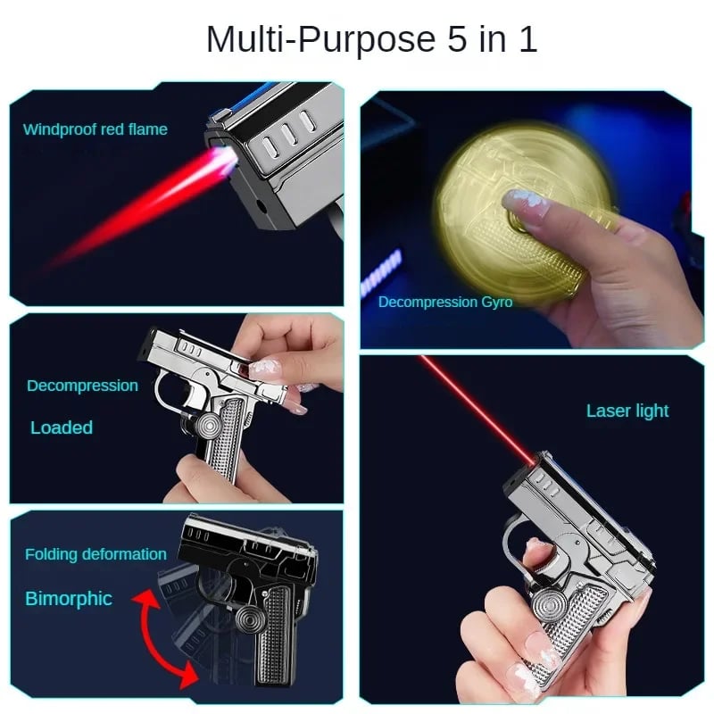 🔥49%OFF Hot Sale🔥Multi-Functional Foldable Windproof Lighter
