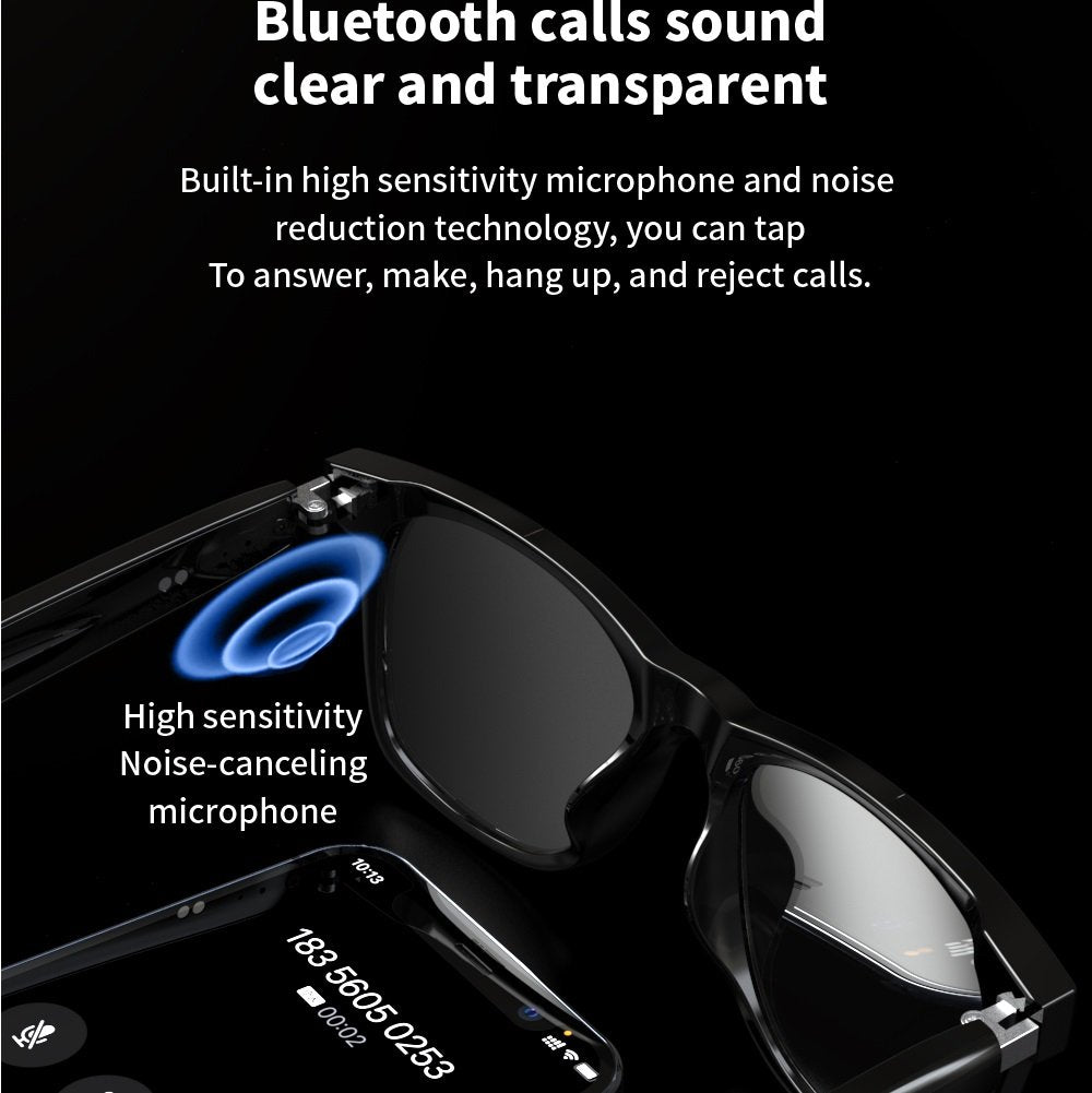 Smart Wireless Headphones Sunglasses 🔥
