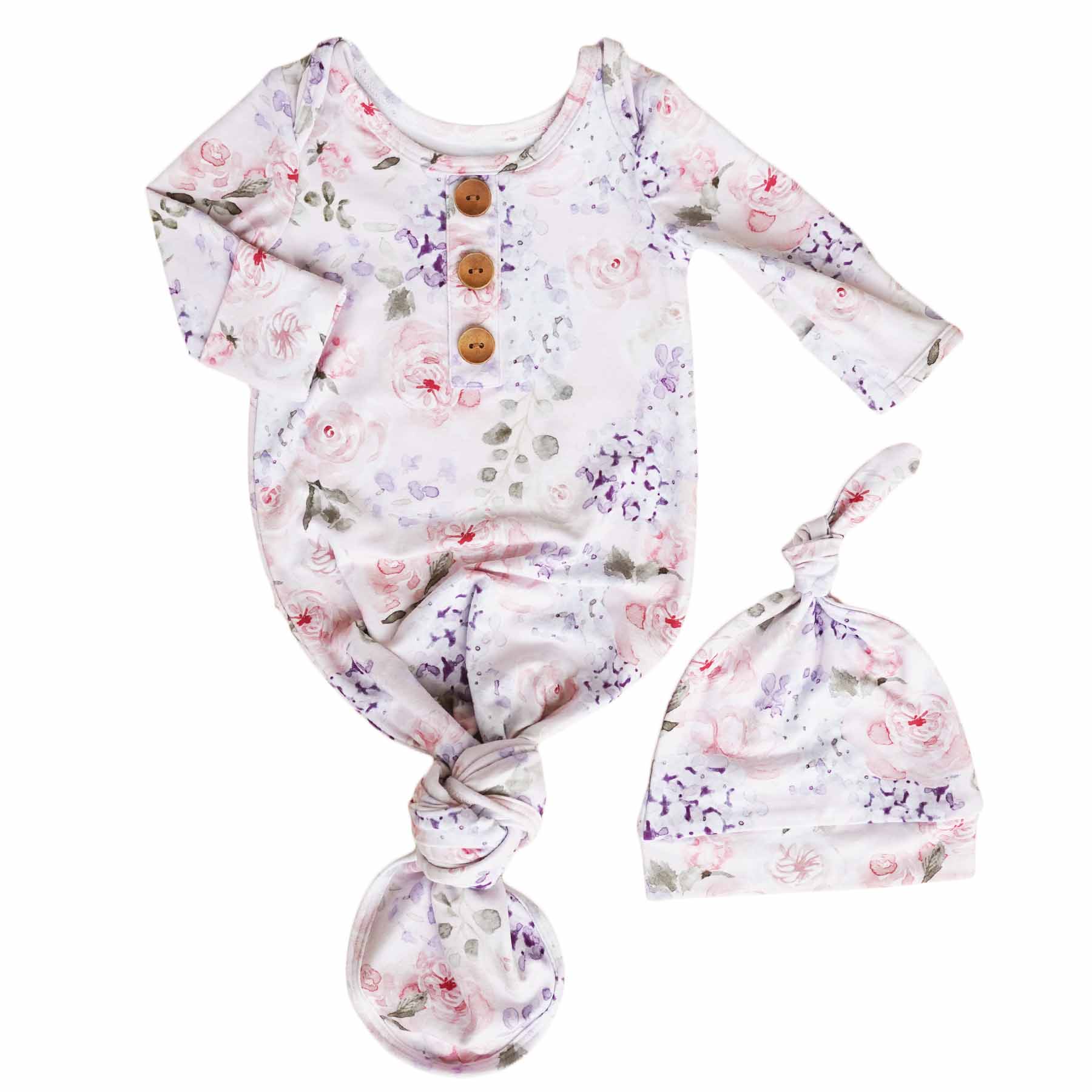 Printed Knot Gowns for Girls | Best Sellers
