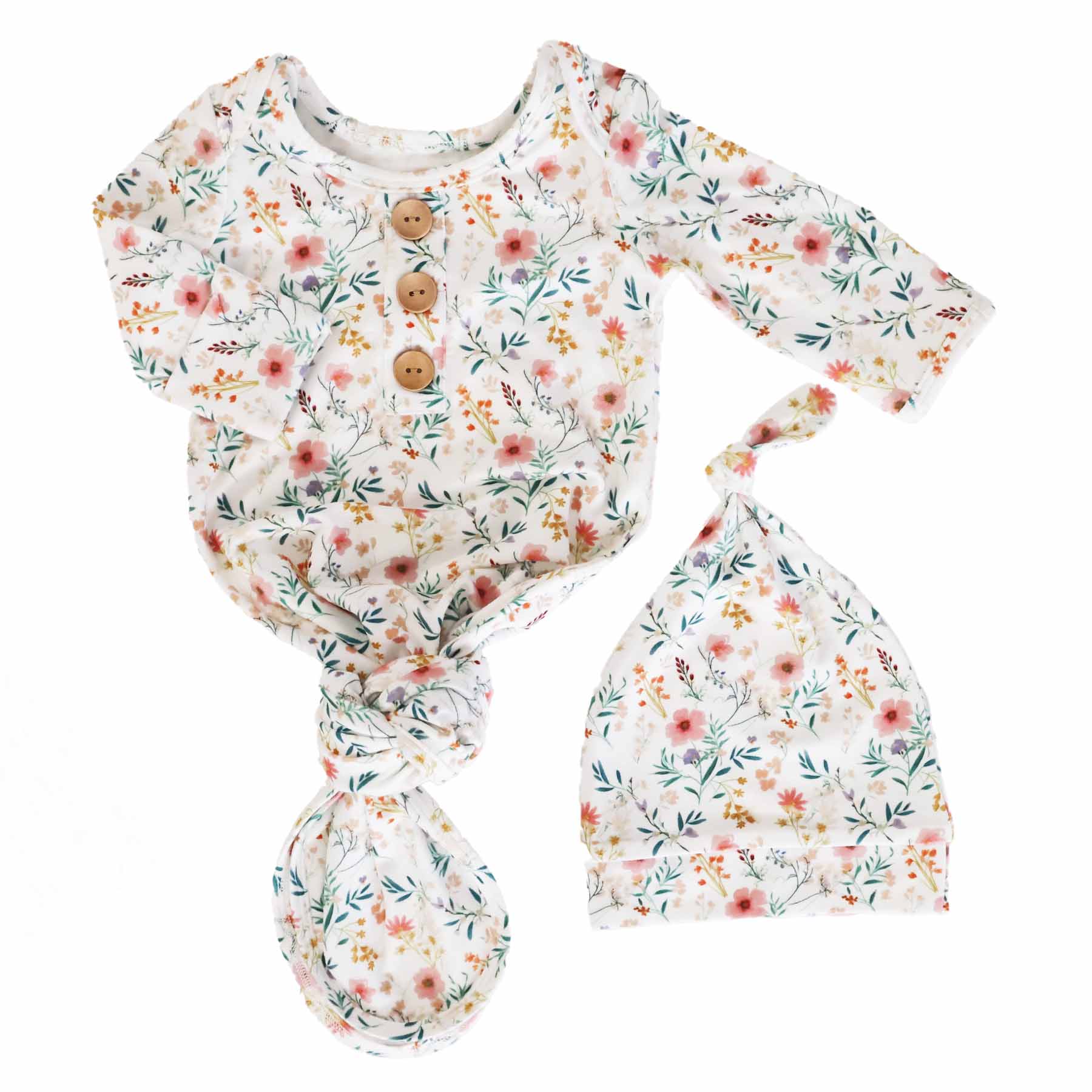 Printed Knot Gowns for Girls | Best Sellers